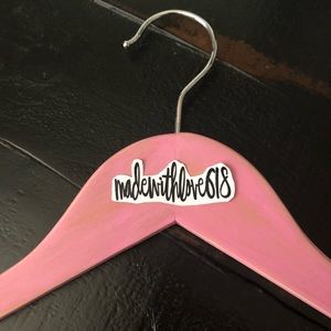 Vintage pink Poshmark Closet Hanger